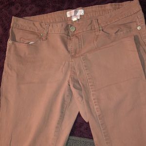 No Boundaries Dusty Rose Skinny Jeans